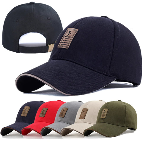 Unisex Fashion Sports Cap Classic Solid Color Baseball Caps