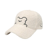 NEWBLOM Smiley Bear Baseball Cap