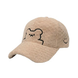 NEWBLOM Smiley Bear Baseball Cap