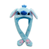 Cute Girls Boy Wrap Warm Dancing Rabbit Ear Hat