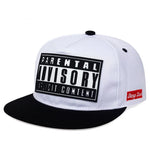 ADVISORY Cap Men Women Adjustable Hip Hop Baseball Cap