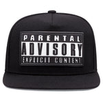 Fashion ADVISORY Cap Men Women Adjustable Hip Hop Baseball Cap