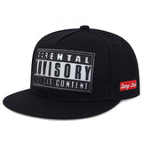 ADVISORY Cap Men Women Adjustable Hip Hop Baseball Cap