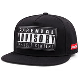 Fashion ADVISORY Cap Men Women Adjustable Hip Hop Baseball Cap