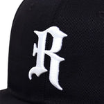 Cotton R Embroidered Baseball Caps Hip Hop Sports Trucker Hats