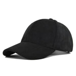 Adjustable Suede Baseball Caps Solid Retro Snapback Hip Hop Hat