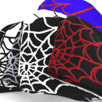 Gothic Spider Web Jacquard Beanie Y2K Unisex Skull for Women Men's Hip Knit Hat