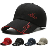 Men Hats Summer Long Brim Baseball Caps