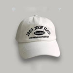 Retro Baseball Hat Street Letter Embroidered Caps