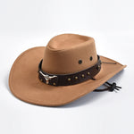 Western Cowboy Hats Vintage Big-edge Gentleman Cowgirl Jazz Hat