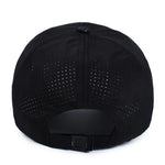 Quick Dry Baseball Cap Outdoor Sports Mesh Breathable Hat