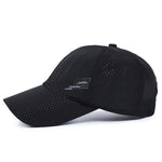 Quick Dry Baseball Cap Outdoor Sports Mesh Breathable Hat