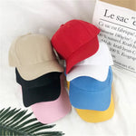 Casual Plain Baseball Cap Adjustable Snapback Hats