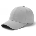 Casual Plain Baseball Cap Adjustable Snapback Hats