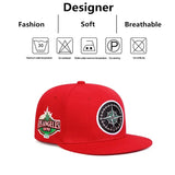 Unisex Compass Embroidery Hip-Hop Hats