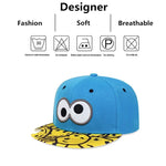 Eye PIZZA Embroidery Hip-hop Hats Adjustable Baseball Cap