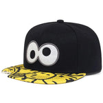 Eye PIZZA Embroidery Hip-hop Hats Adjustable Baseball Cap