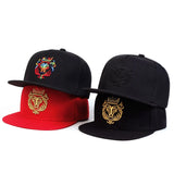 Unisex Lion Crown Embroidery Hip-hop Hats