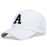 Unisex Simple Letter A Embroidery Baseball Caps