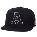 Unisex Simple Letter A Embroidery Hip-hop Hats