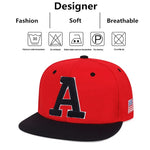 Unisex Simple Letter A Embroidery Hip-hop Hats