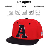 Unisex Simple Letter A Embroidery Hip-hop Hats