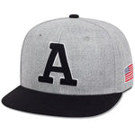 Unisex Simple Letter A Embroidery Hip-hop Hats