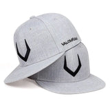 Unisex Simple V Embroidery Hip-Hop Hats