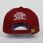 Summer DAMN Hats Embroidered Earth Dad Hat Hip Hop Cap