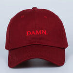 Summer DAMN Hats Embroidered Earth Dad Hat Hip Hop Cap