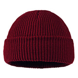 Winter Warm Beanies Female Wool Knitted Skull Cap