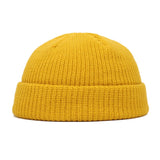 Winter Warm Beanies Female Wool Knitted Skull Cap