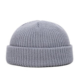 Winter Warm Beanies Female Wool Knitted Skull Cap