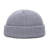 Winter Warm Beanies Female Wool Knitted Skull Cap