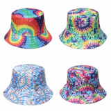 NEWBLOM Firework Printed Tie-dye Sun Hat