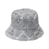 NEWBLOM Sequin Flower Embroidery Fisherman Hat