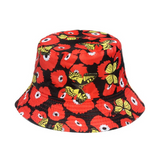 Beach Hat Tropical Style Print Fisherman Hat