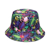 Flower Print Fisherman Hat for Women