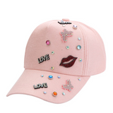 NEWBLOM Baseball Caps For Women With Rhinestone Bling