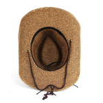 NEWBLOM Western cowboy straw hat