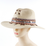 NEWBLOM Handmade creative decoration straw hat