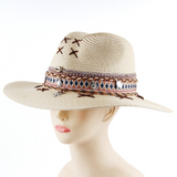 NEWBLOM Handmade creative decoration straw hat