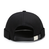 NEWBLOM Eaves Hip-hop Baseball Brimless Cap Retro Hipster Hat for Women Men