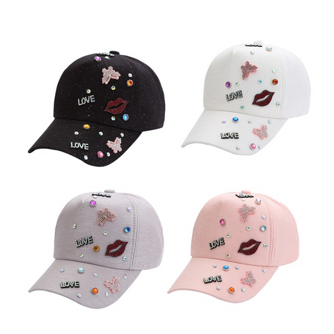 NEWBLOM Baseball Caps For Women With Rhinestone Bling