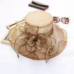 Women’s Organza Church Kentucky Derby Fascinator Tea Party Wedding Hat