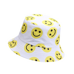 NEWBLOM SMILE Bucket Hat Double Sided Bucket Hat