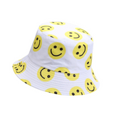 NEWBLOM SMILE Bucket Hat Double Sided Bucket Hat