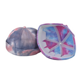 NEWBLOM Tie Dye Adjustable Melon Cap Hip Hop Brimless Beanie