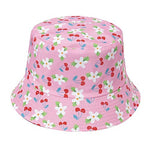 NEWBLOM Cute Flower Print Bucket Hat Fisherman Summer Animal Sun Cap