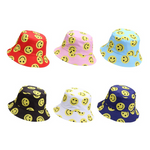 NEWBLOM SMILE Bucket Hat Double Sided Bucket Hat